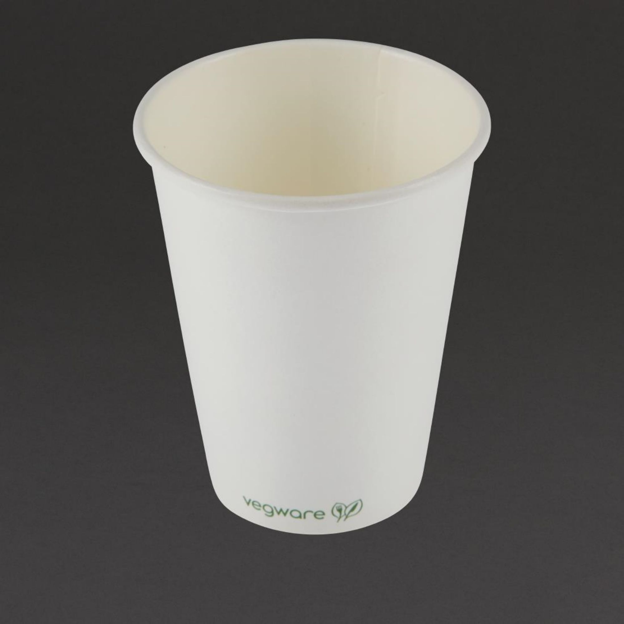 Picture of Vegware Compostable Coffee Cups Single Wall 340ml / 12oz (Pack of 1000) - DW623