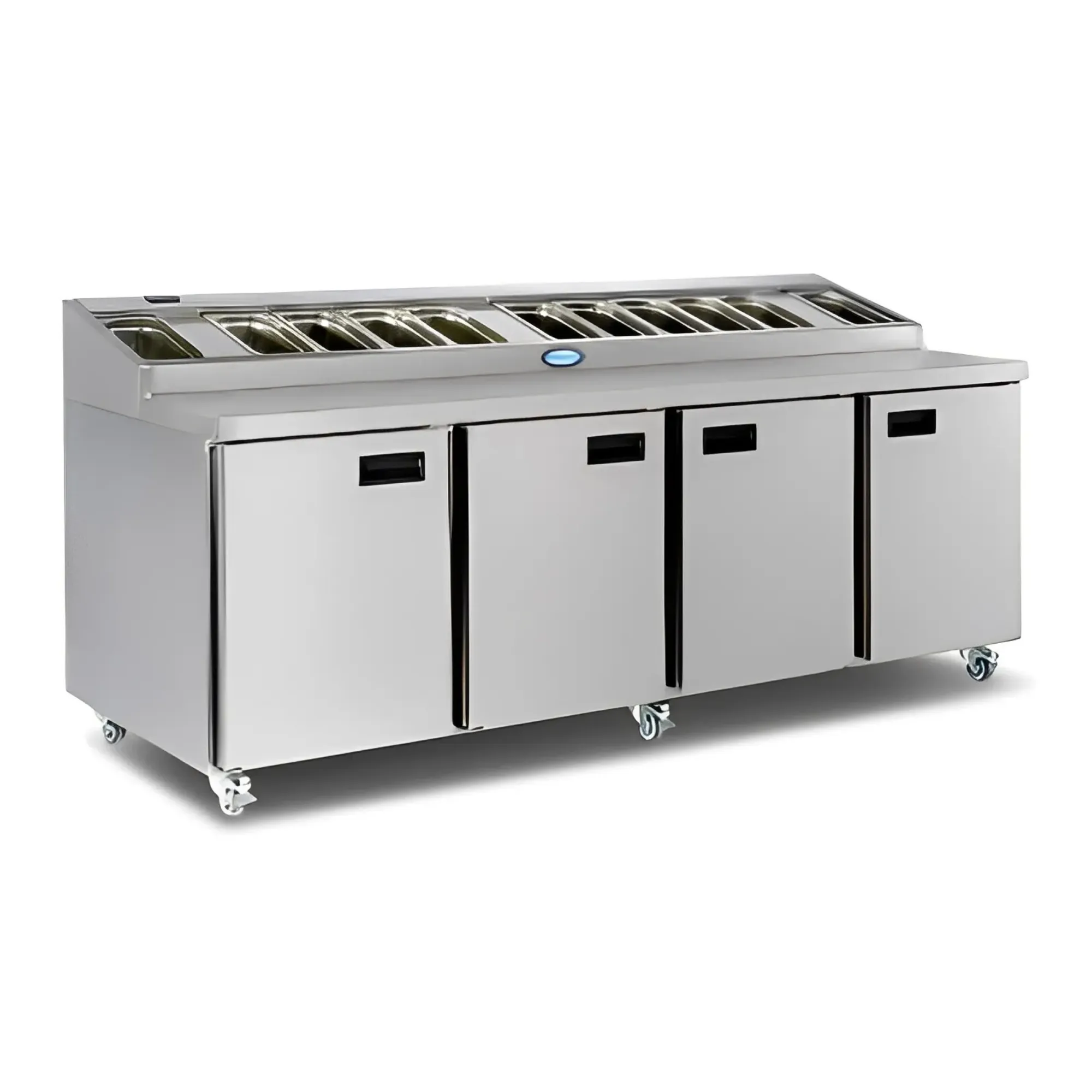 Picture of Foster FPS4HR/15-246 Refrigerated Stainless Steel Prep Counter, 570 Litres - 15-246