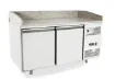 Picture of Atosa EPF3495GR + VRX1500/330 2 Door Granite Top Pizza Counter Fridge with VRX Unit & GN Pans, 250 Litres - EPF3495GR+VRX1500-330