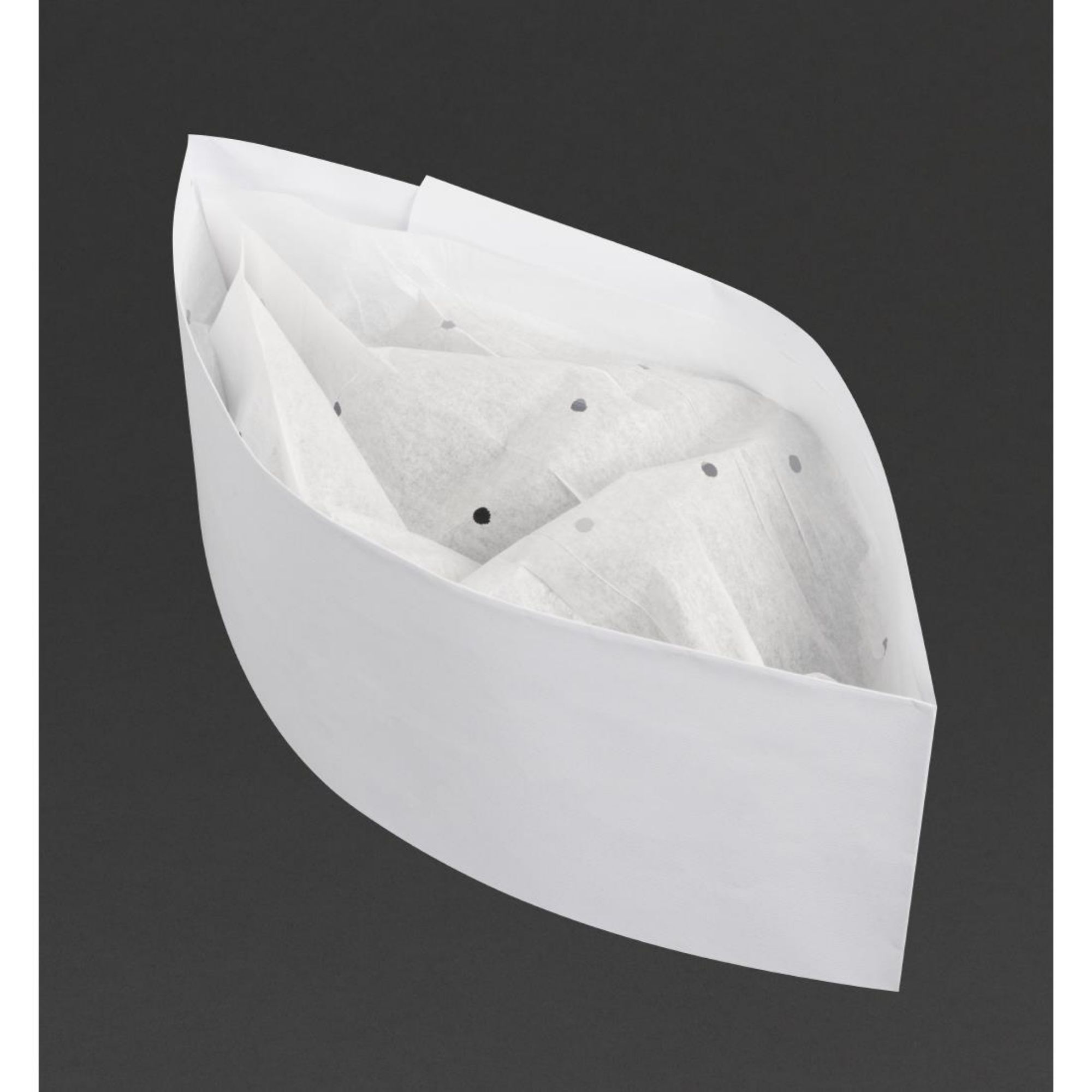 Picture of eGreen Disposable Forage Hat White (Pack of 100) - A255
