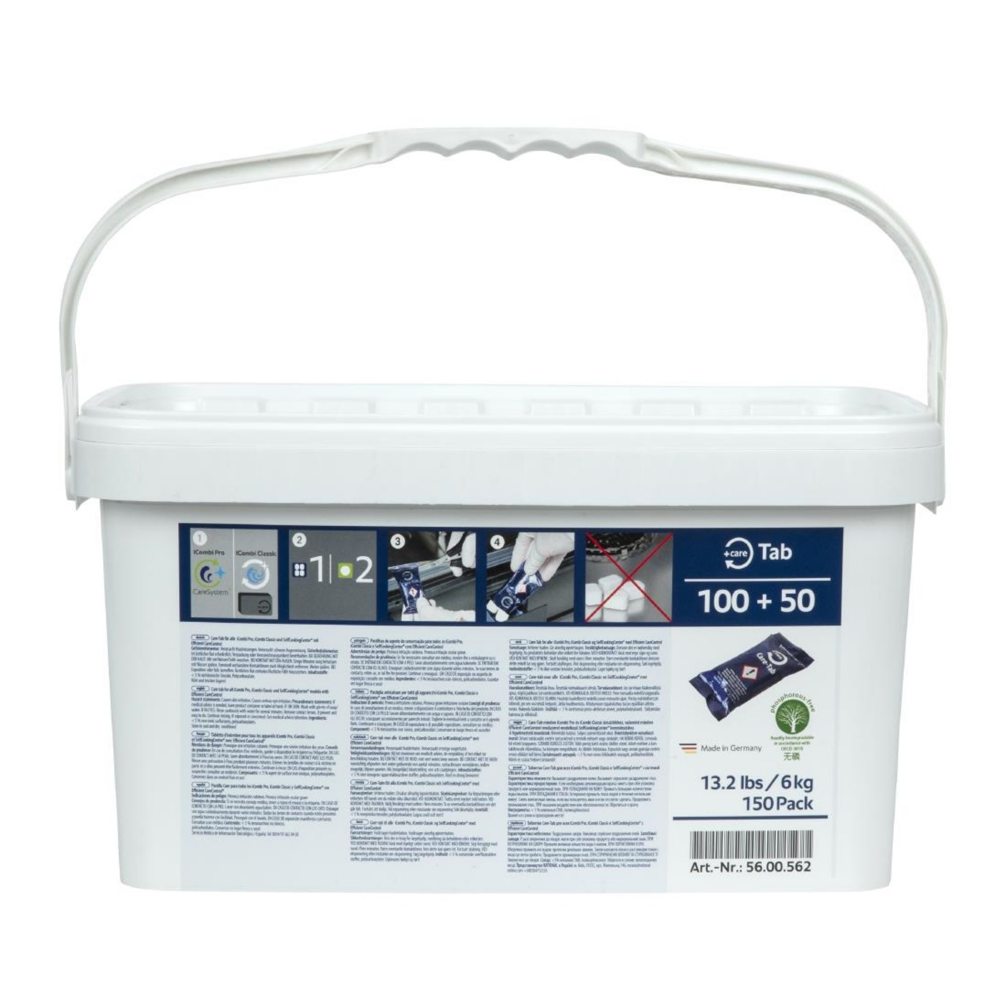 Picture of Rational Combi Oven Care Control Tablets Blue (150 pack) - DL249