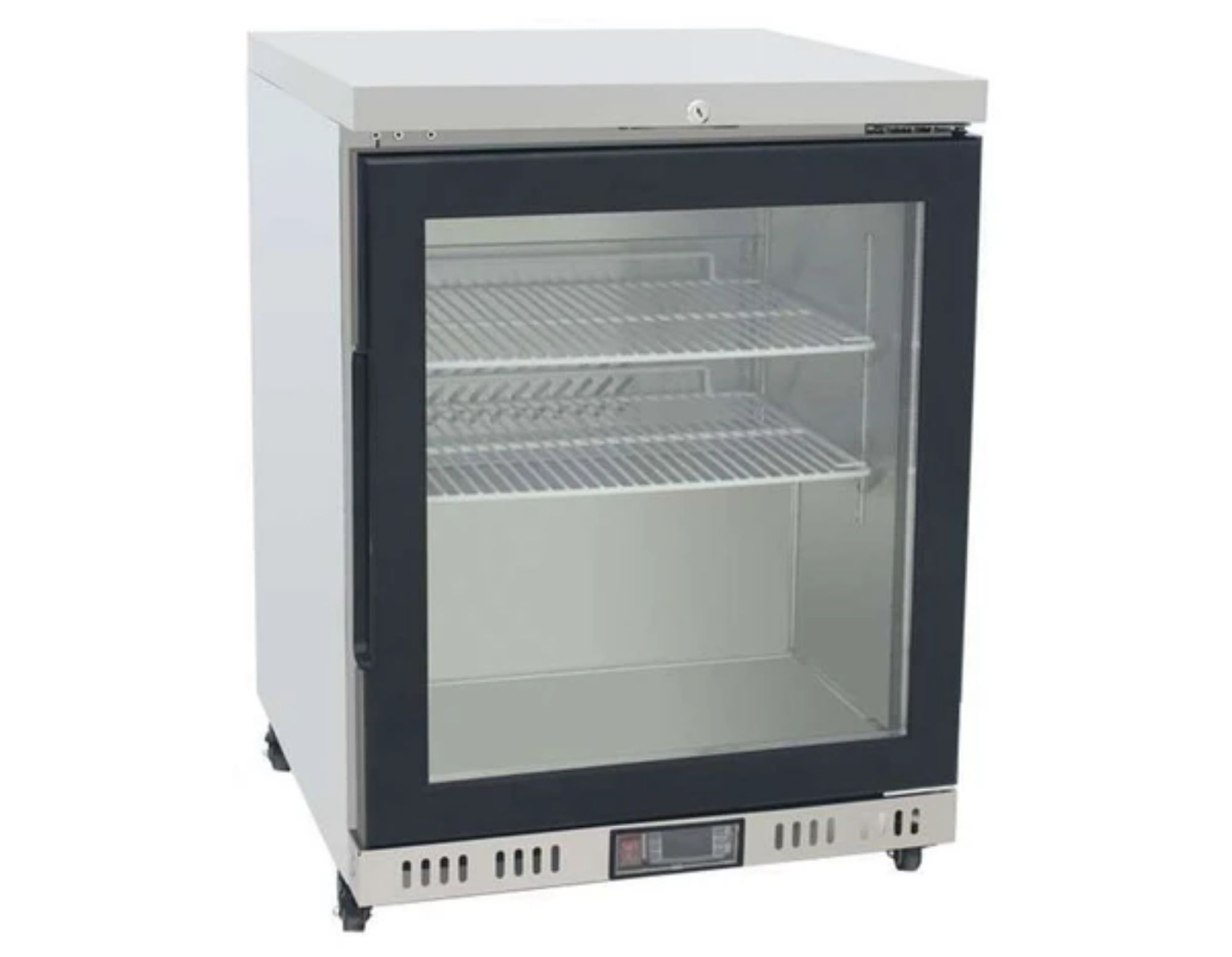 Picture of Atosa MBC24G Single Glass Door Undercounter Fridge, 145 Litres - MBC24G