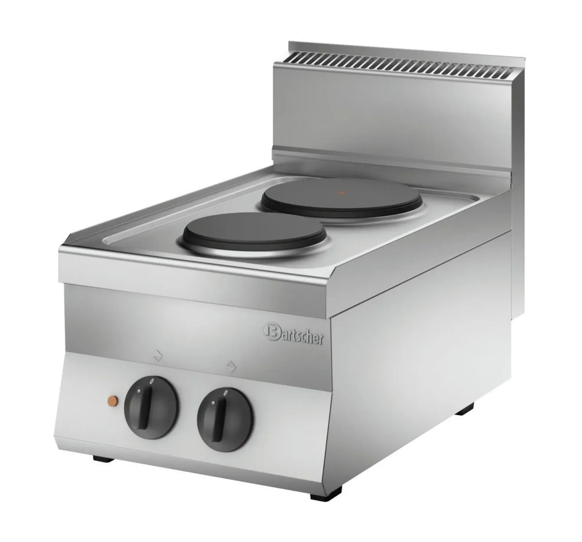 Picture of Bartscher Electric stove 650, W400, 2PL, TU Countertop - 115005