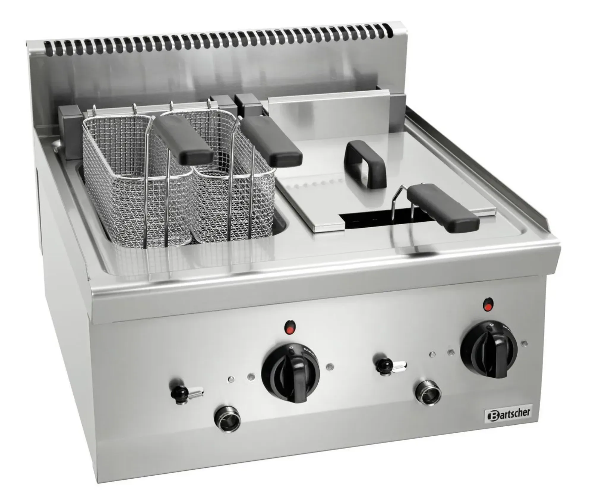 Picture of Bartscher Deep fat fryer 600, B600, 2x8L Countertop - 131425