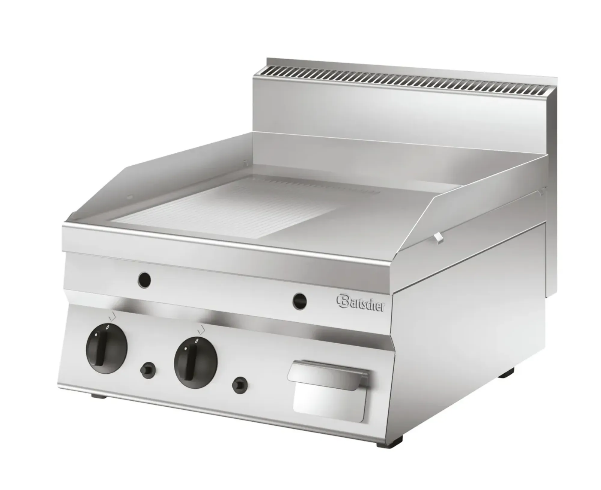 Picture of Bartscher Griddle plate 650 600G-GR Countertop - 1152293