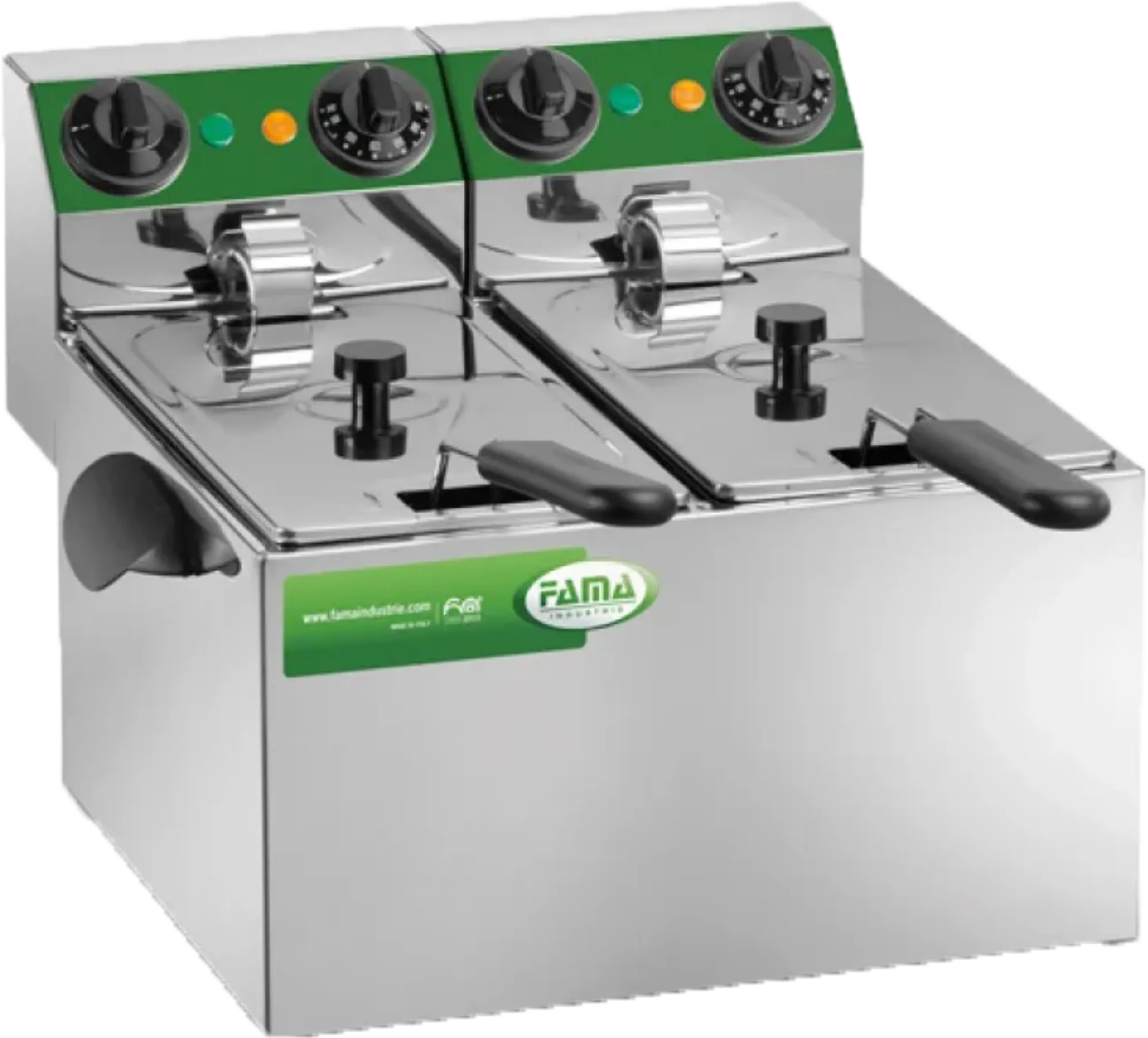 Picture of Fama MFR 240 4+4 Litre Double Basket Electric Fryer, 2 x 2kW - MFR240
