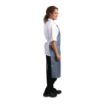 Picture of Whites Water Resistant Bib Apron Blue and White - A580