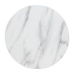 Picture of Bolero Pre-drilled Round Table Top Marble Effect 600mm - DT445