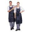 Picture of Whites Light Duty Water Resistant Bib Apron Blue - A896