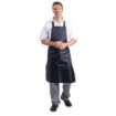 Picture of Whites Light Duty Water Resistant Bib Apron Blue - A896
