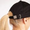 Picture of Chef Works Cool Vent Baseball Cap Black with Red - A945