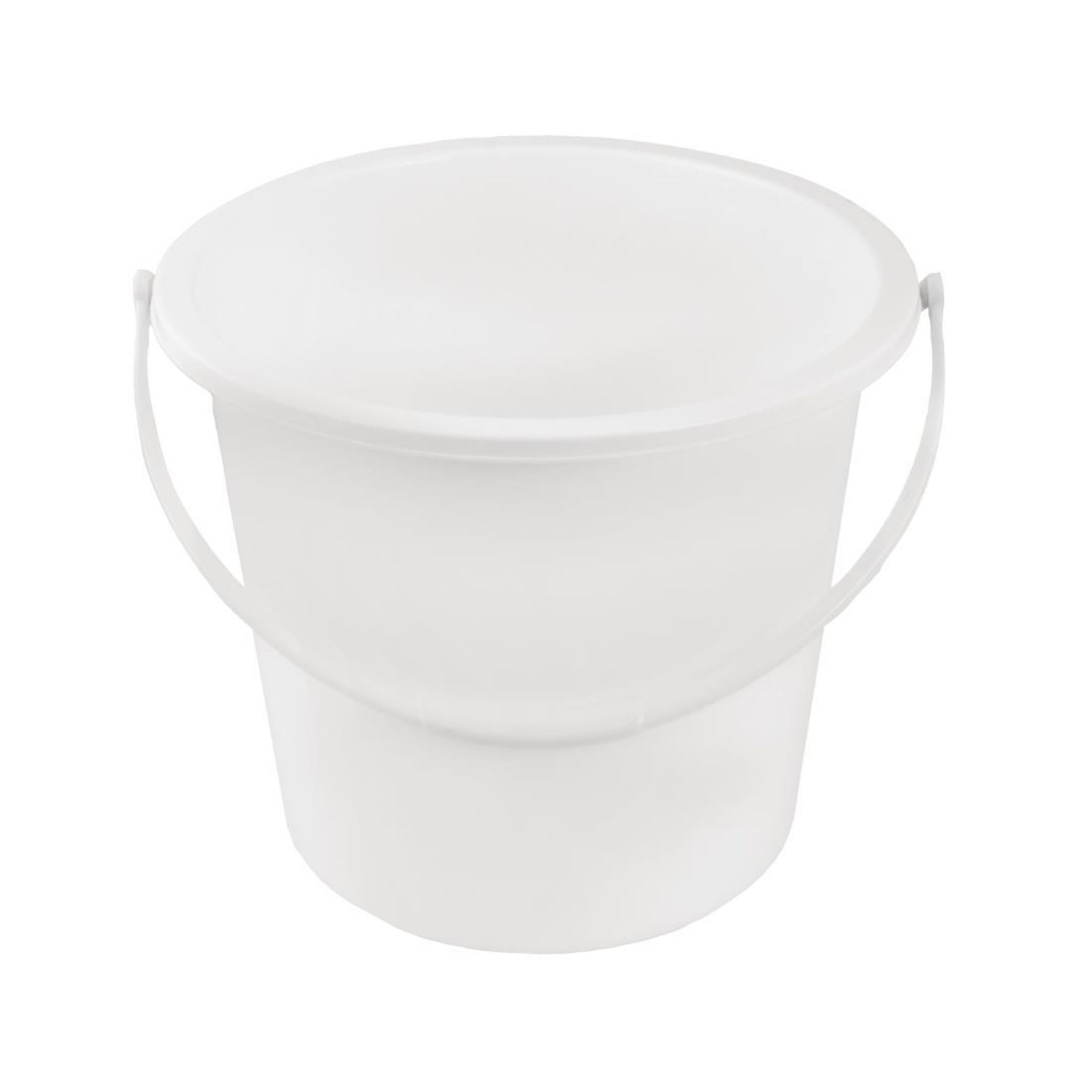 Picture of Jantex Round Plastic Bucket White 10Ltr - DA420