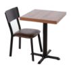 Picture of Bolero Metal & PU Side Chairs Vintage Mocha (Pack 4) - DR301