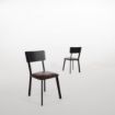 Picture of Bolero Metal & PU Side Chairs Vintage Mocha (Pack 4) - DR301