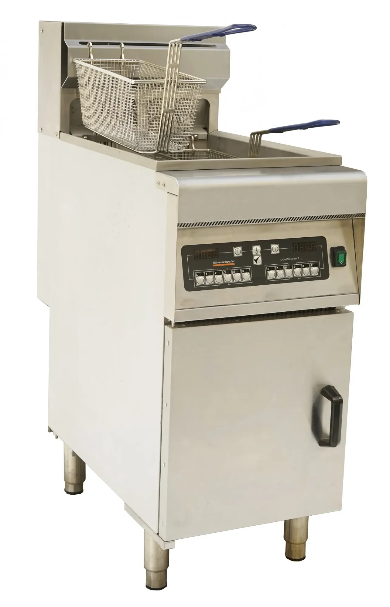 Picture of Chefsrange DF28LD - 28 Ltr Single Tank Electric Fryer With Computer Control - DF28LD