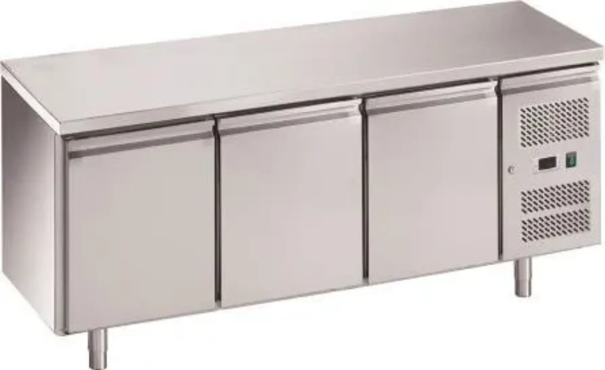 Picture of Chefsrange RC3H 3 Door Fridge Counter With Castors - RC3H
