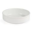 Picture of Olympia Mediterranean Stackable Dishes White 134mm (Pack of 6) - DK828
