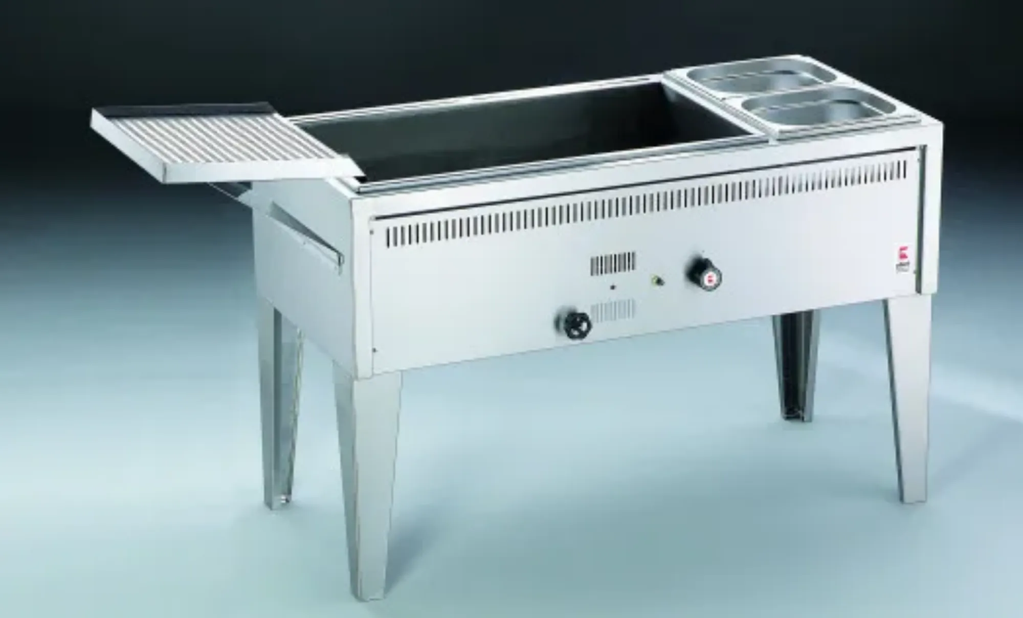 Picture of Ubert SFF9502 - 28 Ltr Gas Flat Bottom Fish Fryer - SFF9502