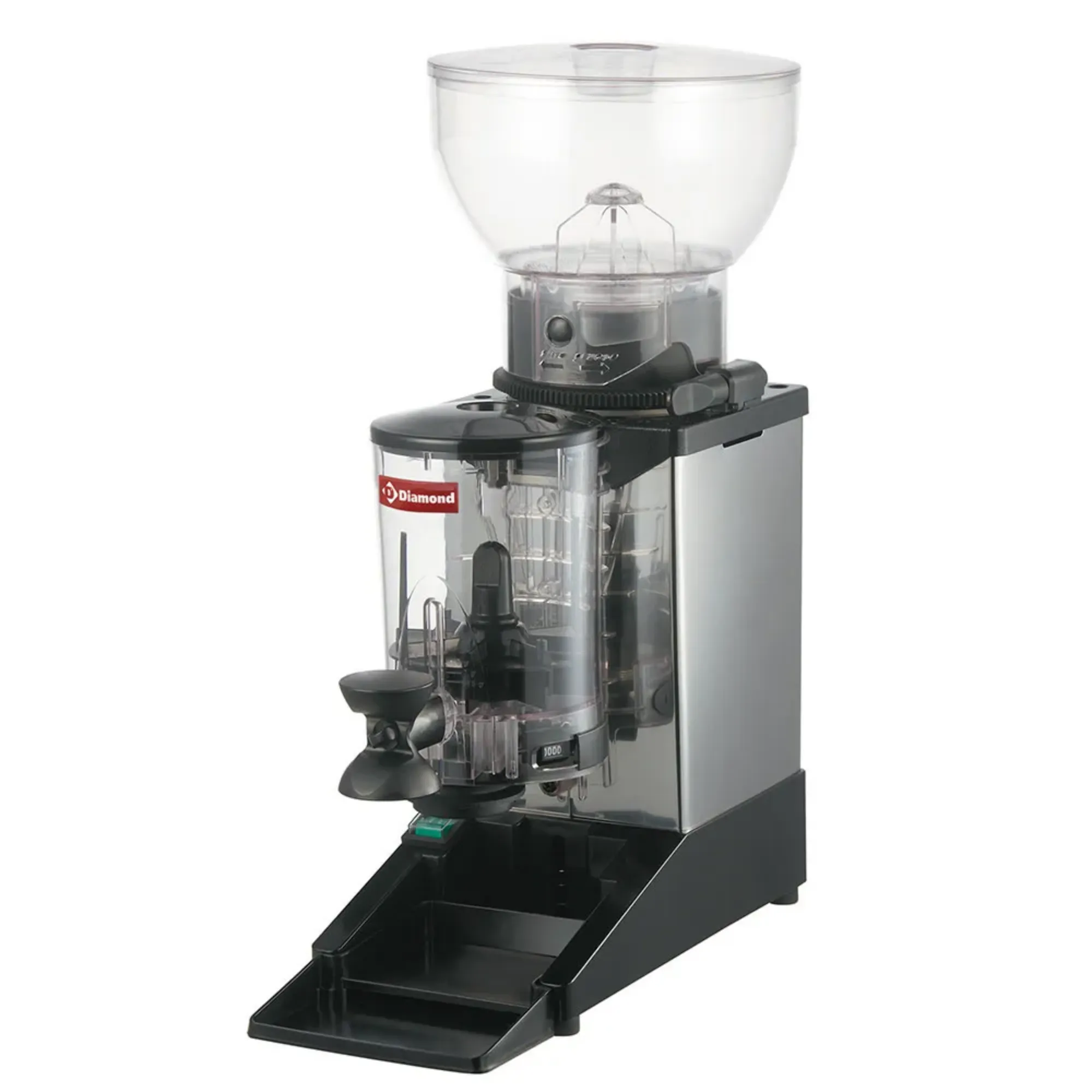 Picture of Diamond TAURO-NEW/B Coffee Grinder with Portion Unit - TAURO-NEW-B
