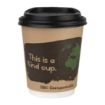 Picture of Fiesta Compostable Coffee Cup Lids 225ml / 8oz (Pack of 1000) - DS052