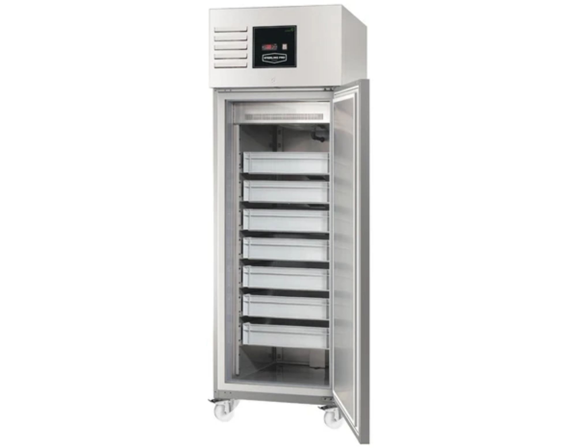 Picture of Sterling Pro Green SPIF700L Single Door Left Hinged Fish Storage Cabinet 171ltrs - SPIF700L