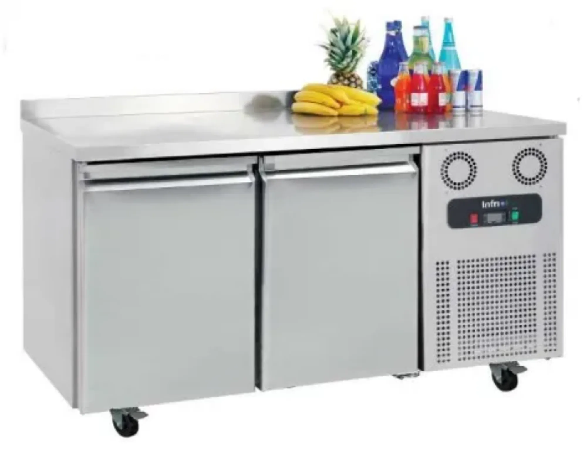 Picture of Infrio Professional 2 Door GN 1/1 Freezer Table - MR1400BT