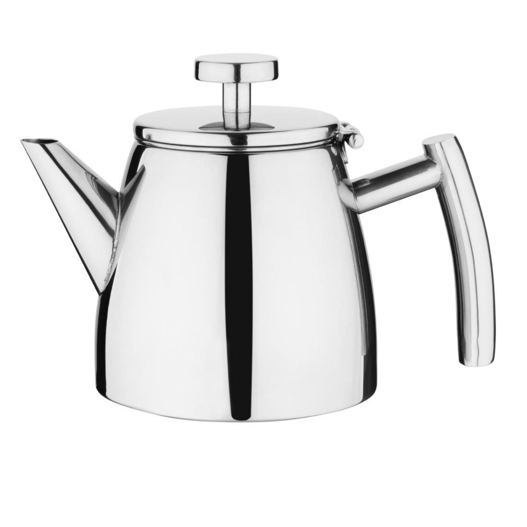 Picture of Olympia Conical Insulated Stainless Steel Teapot with Filter 350ml - DP600