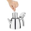 Picture of Olympia Conical Insulated Stainless Steel Teapot with Filter 350ml - DP600
