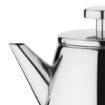 Picture of Olympia Conical Insulated Stainless Steel Teapot with Filter 350ml - DP600