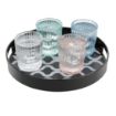 Picture of Olympia Kristallon Polycarbonate Round Non Slip Tray with Handles 300mm - DP664