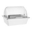 Picture of Olympia Kristallon Polycarbonate Rolltop Cover GN 1/2 - DN640