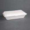 Picture of Fiesta Compostable Bagasse Hinged Food Containers 248mm - DW249