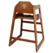 Picture of Bolero Wooden Highchair Dark Wood Finish - DL901