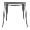 Picture of Bolero Bistro Square Steel Table Gun Metal 668mm - DM904