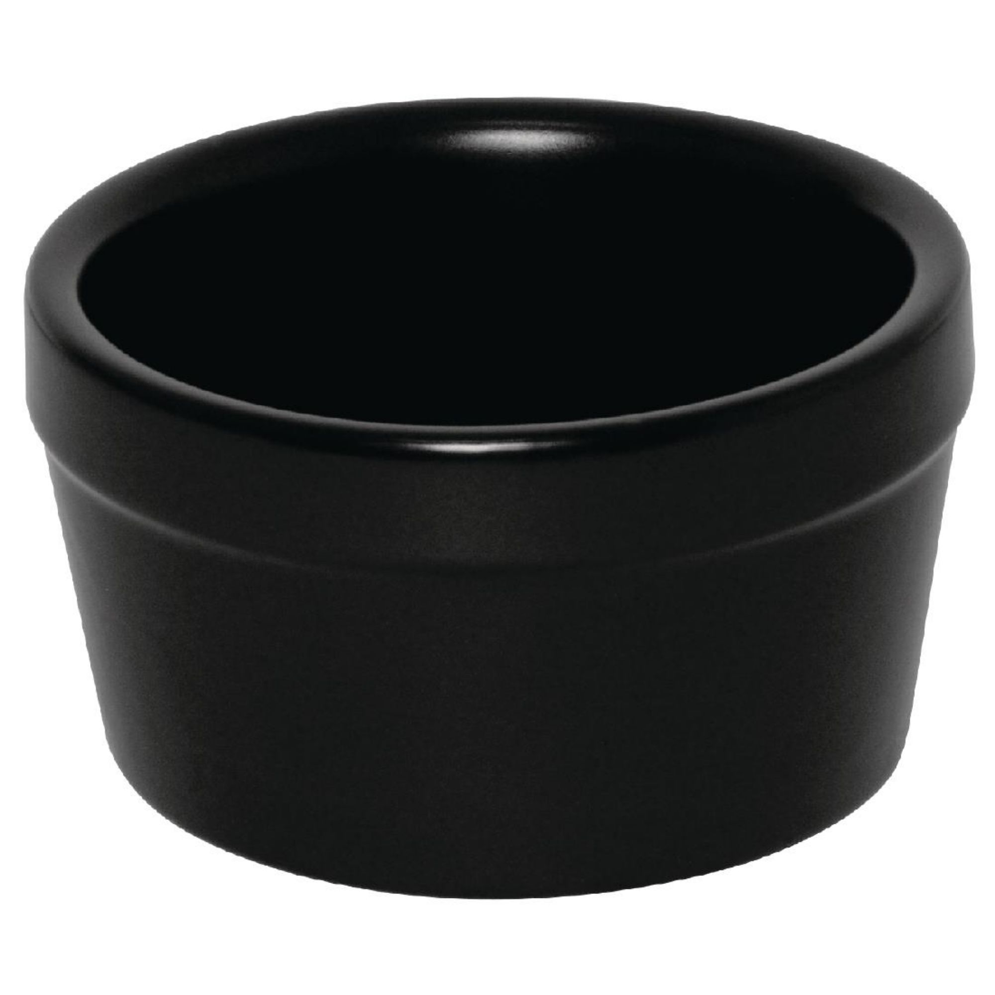 Picture of Olympia Mediterranean Ramekins Black 77mm (Pack of 6) - DK830