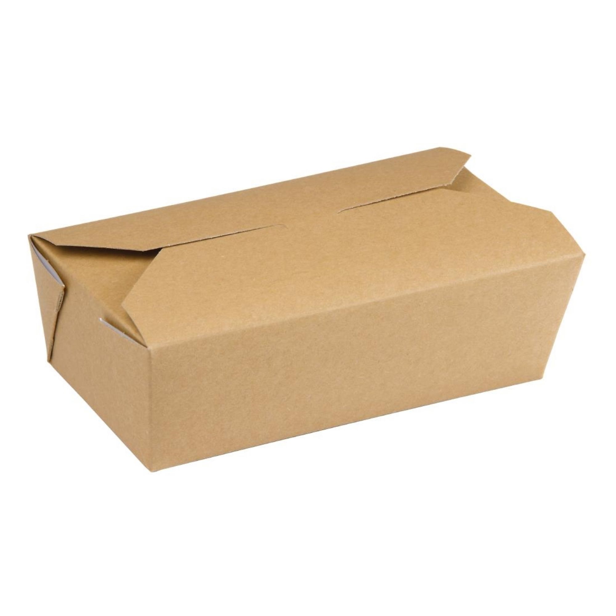 Picture of Colpac Recyclable Microwavable Food Boxes Rectangular 985ml (250 pack) - DM173