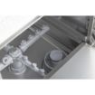 Picture of Buffalo Digital Undercounter Glass Washer with Drain Pump 400mm Basket 2.9kW - DK773