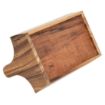 Picture of T&G Woodware Acacia Wood Condiment Basket with Handle - DL148