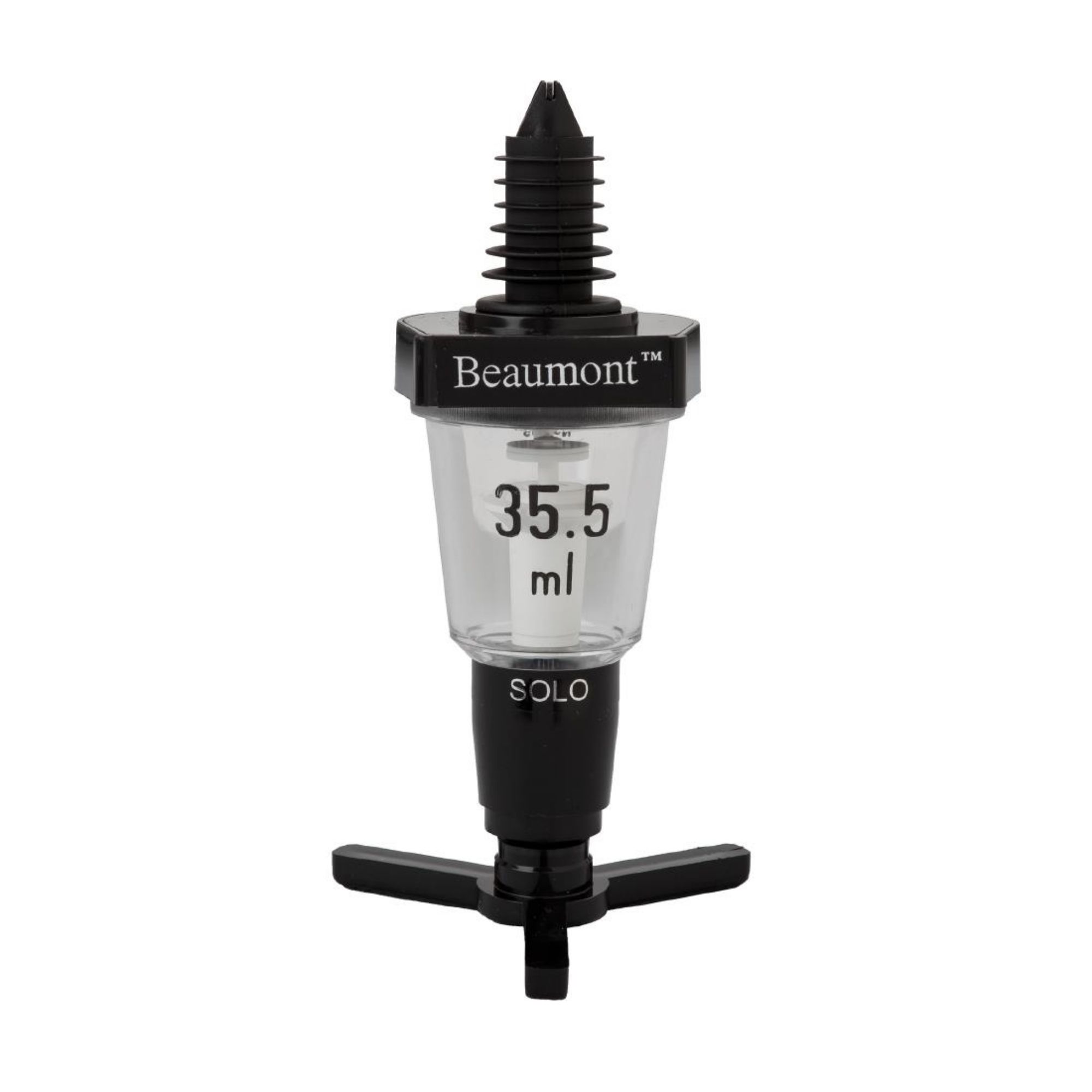 Picture of Beaumont Black Solo Measure 35.5ml - CZ339