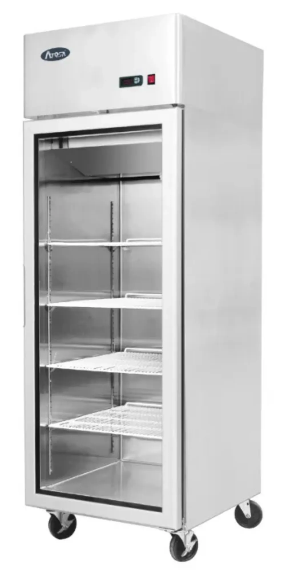 Picture of Atosa YCF9407GR Slimline Glass Door Upright Freezer 410ltrs - YCF9407GR