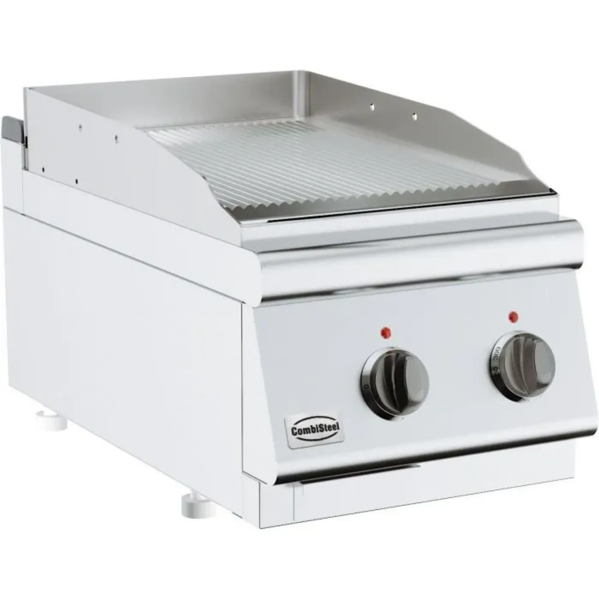 Picture of CombiSteel Base 700 Electric Fry Top 400 GROOVED RIBBED Surface TABLE Top - 7178.0245