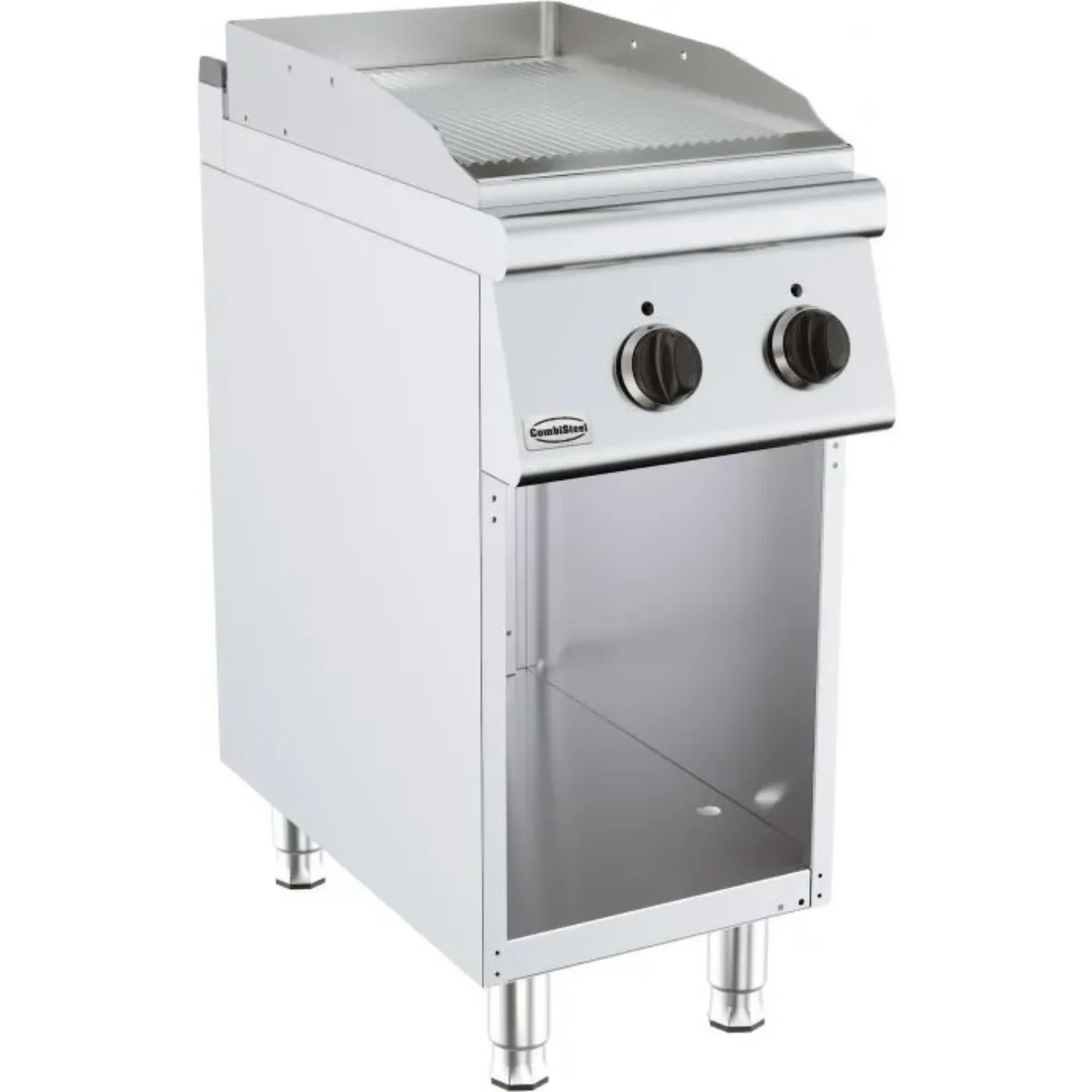Picture of CombiSteel Base 700 Electric Fry Top Grooved Ribbed Surface - 7178.0465