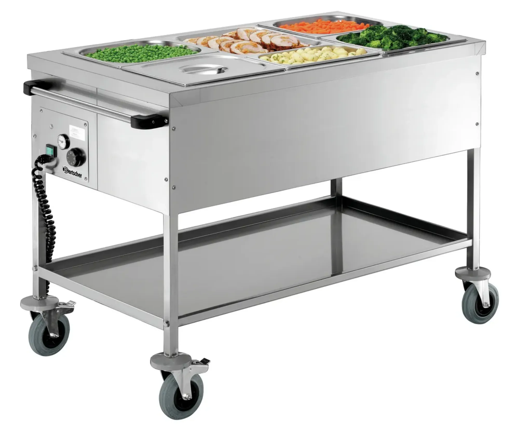 Picture of Bartscher Food service cart,3x1/1GN,dry-heat. - 200255