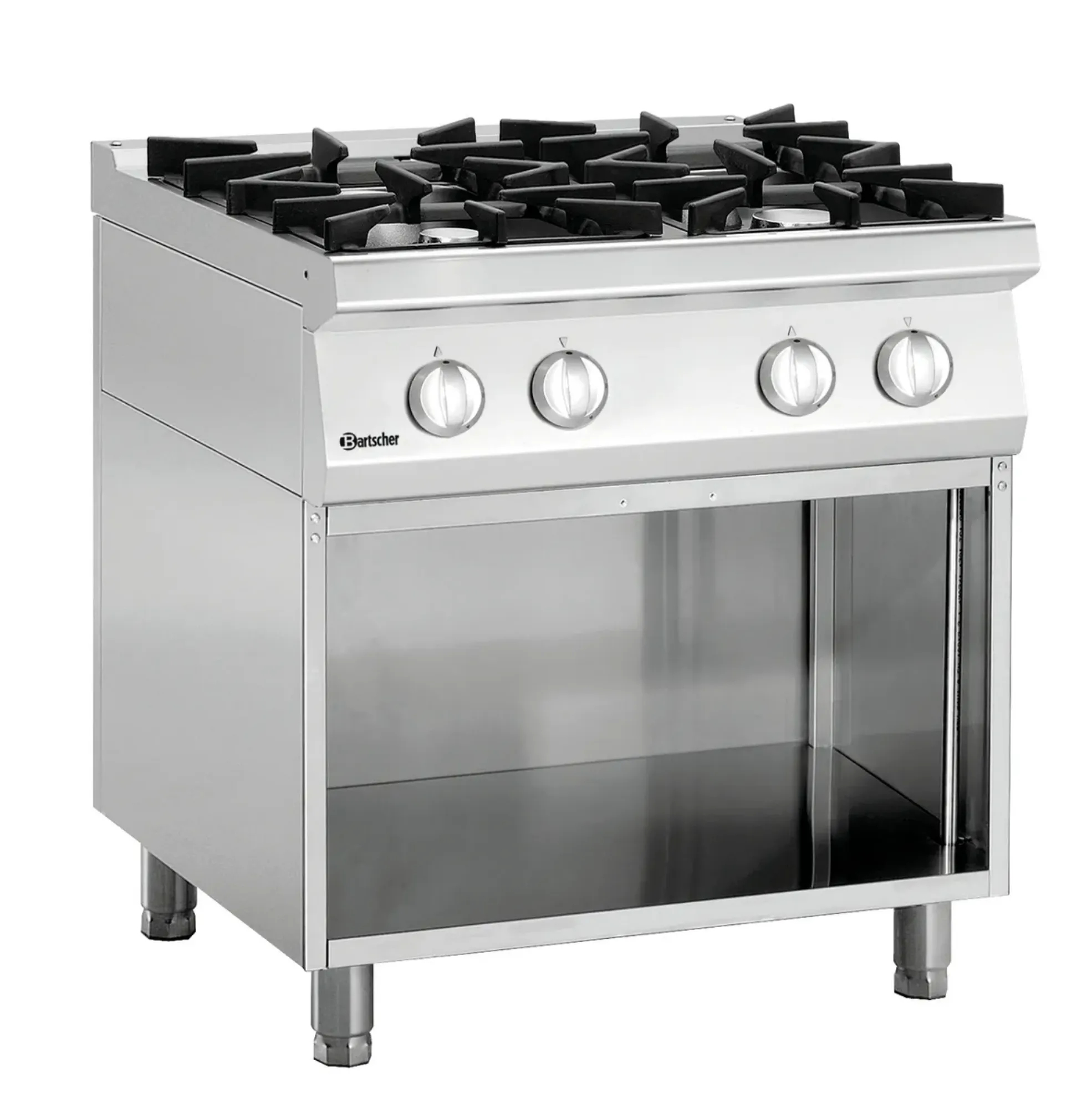 Picture of Bartscher Gas stove 70040 Freestanding - 2851051