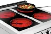 Picture of Bartscher Freestanding Ceramic Glass Top 2/1GN with Electric Oven - 296431
