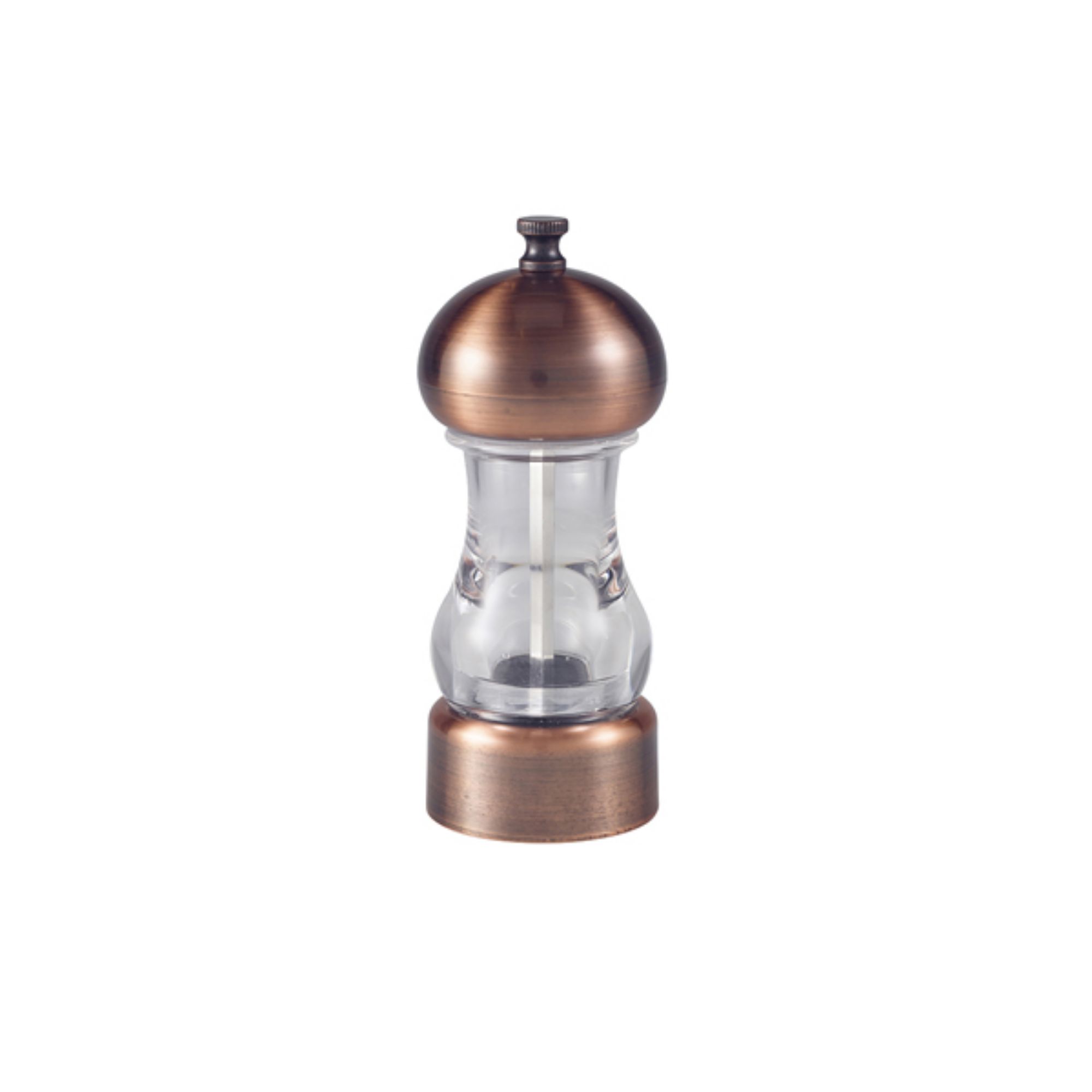 Picture of GenWare Antique Copper Top Salt/Pepper Grinder 14cm - SPGRC14AC