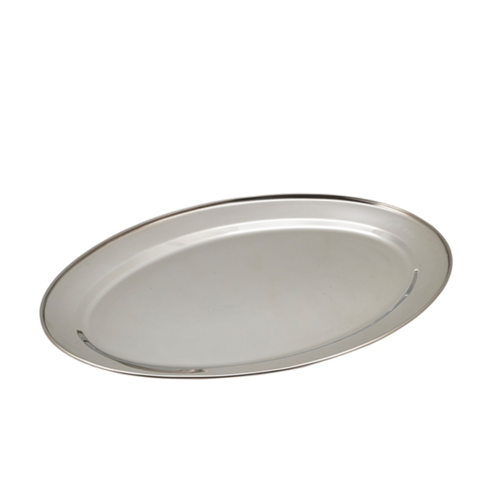 Picture of GenWare Stainless Steel Oval Flat 54.5cm/22" - 1864