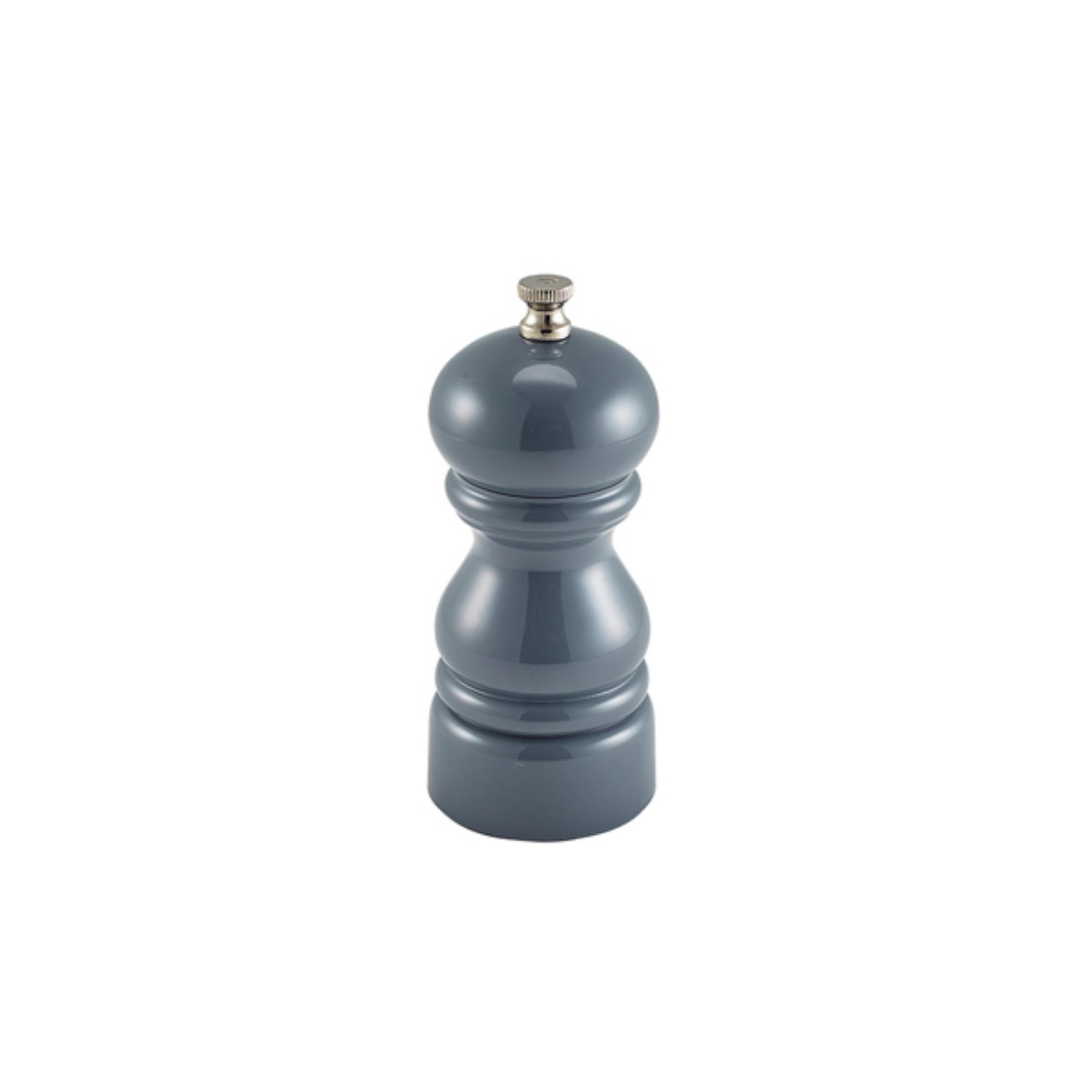 Picture of Genware Salt Or Pepper Grinder Grey 12.7cm - SPG12