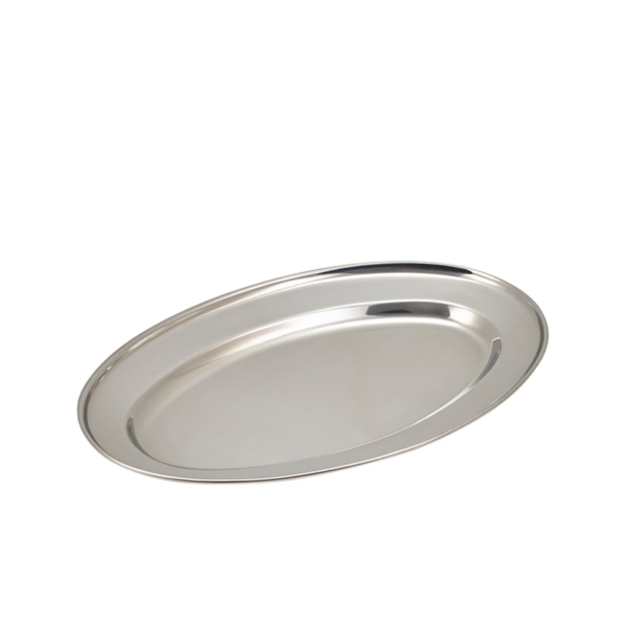 Picture of GenWare Stainless Steel Oval Flat 40.5cm/16" - 1564