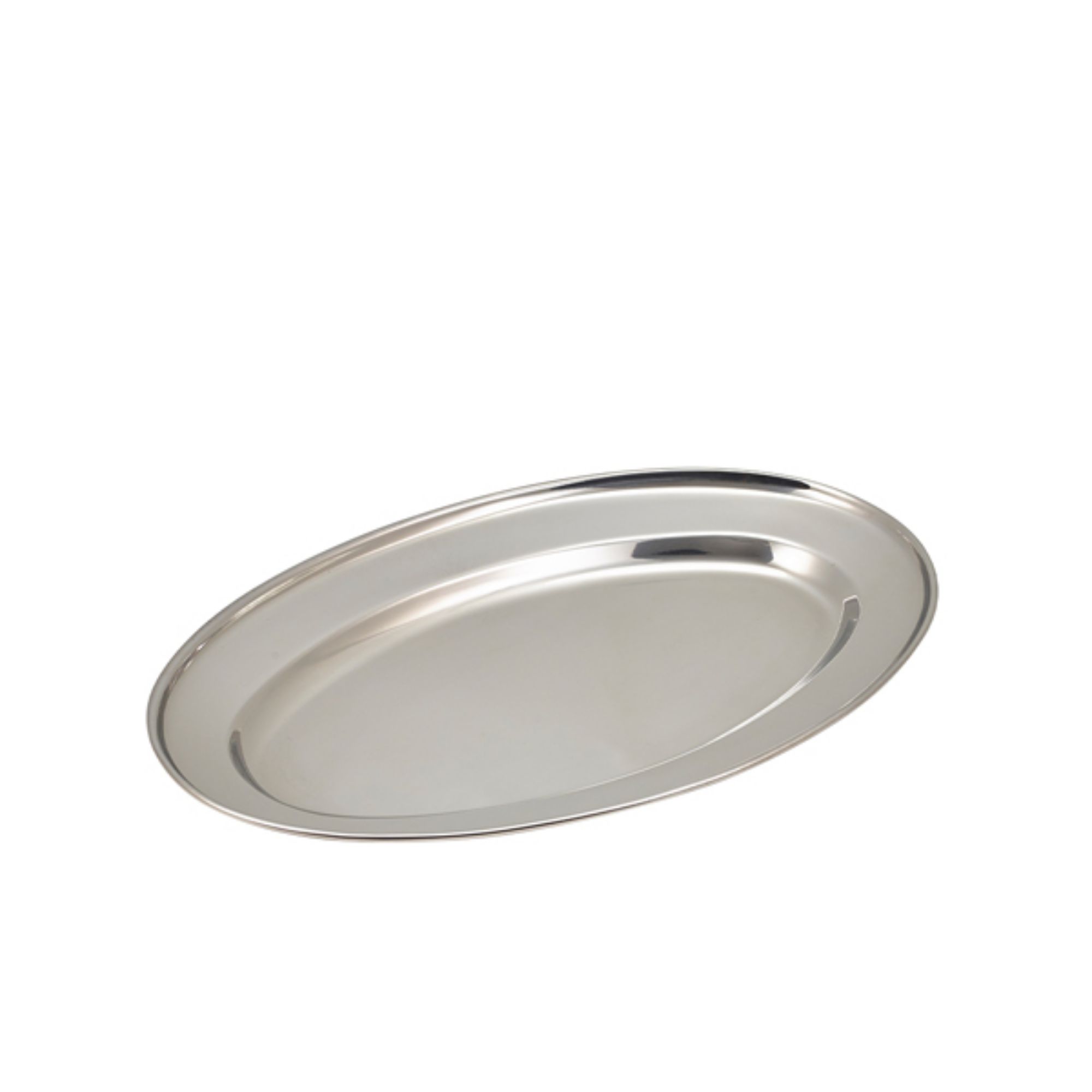 Picture of GenWare Stainless Steel Oval Flat 35cm/14" - 1464